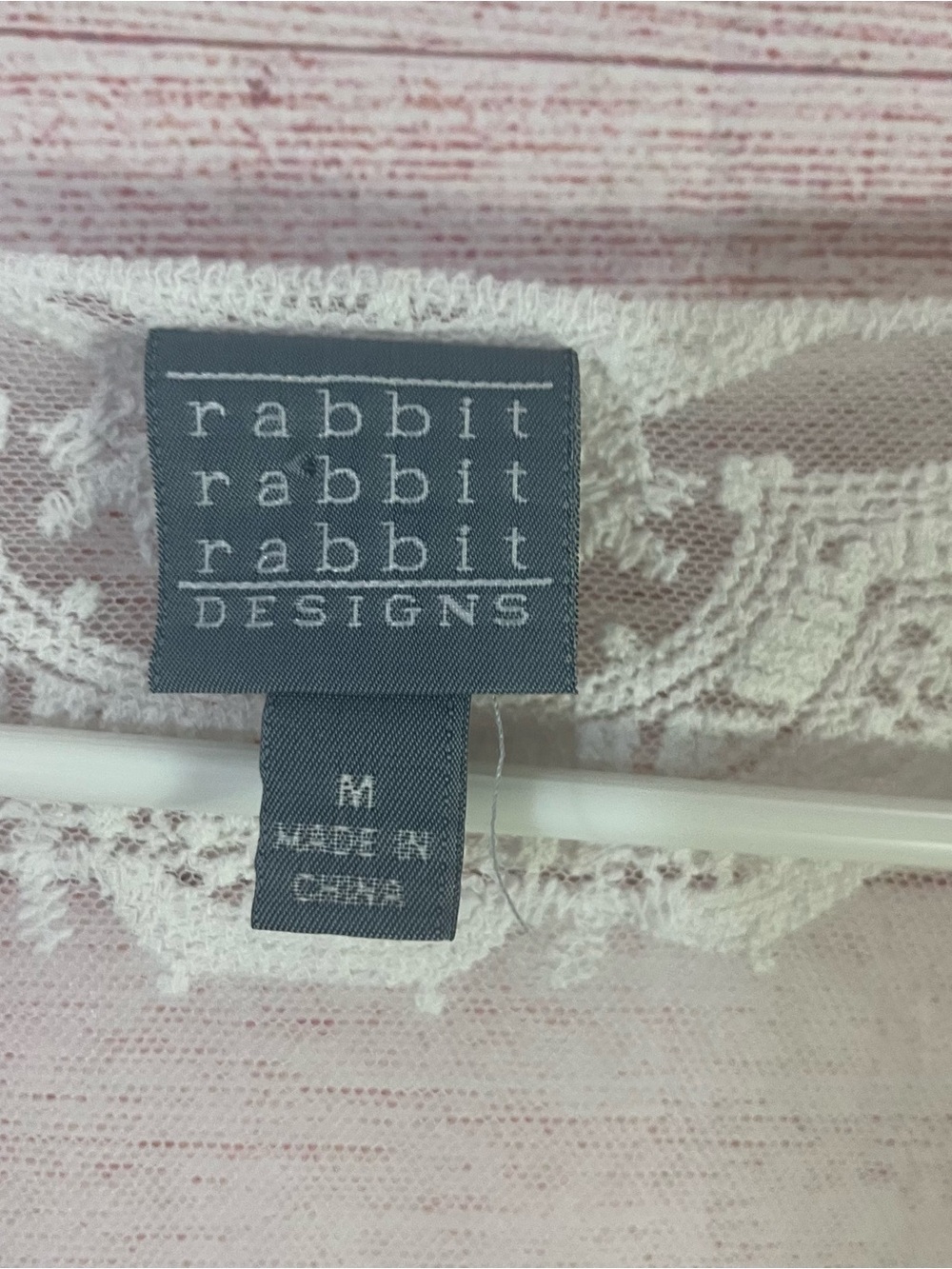 Rabbit Rabbit Rabbit Designs One Button Cardigan Shrug Medium - Picture 2 of 6